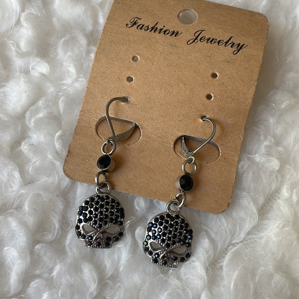 Harley-Davidson Willie G Inspired Earrings